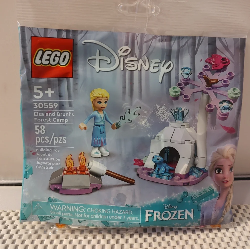Lego 30559 Elsa & Bruni's Forest Camp NWT Disney Frozen Building Toy Set